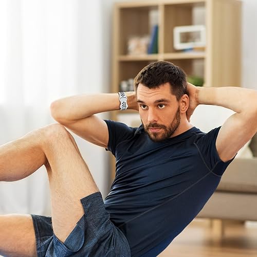 Miniatura 5 de Adorve 4 Pack Sport Bands Compatible with Apple Watch Bands for Men Women 49mm 46mm 45mm 44mm 42mm 41mm 40mm 38mm,Breathable Soft Silicone Strap for