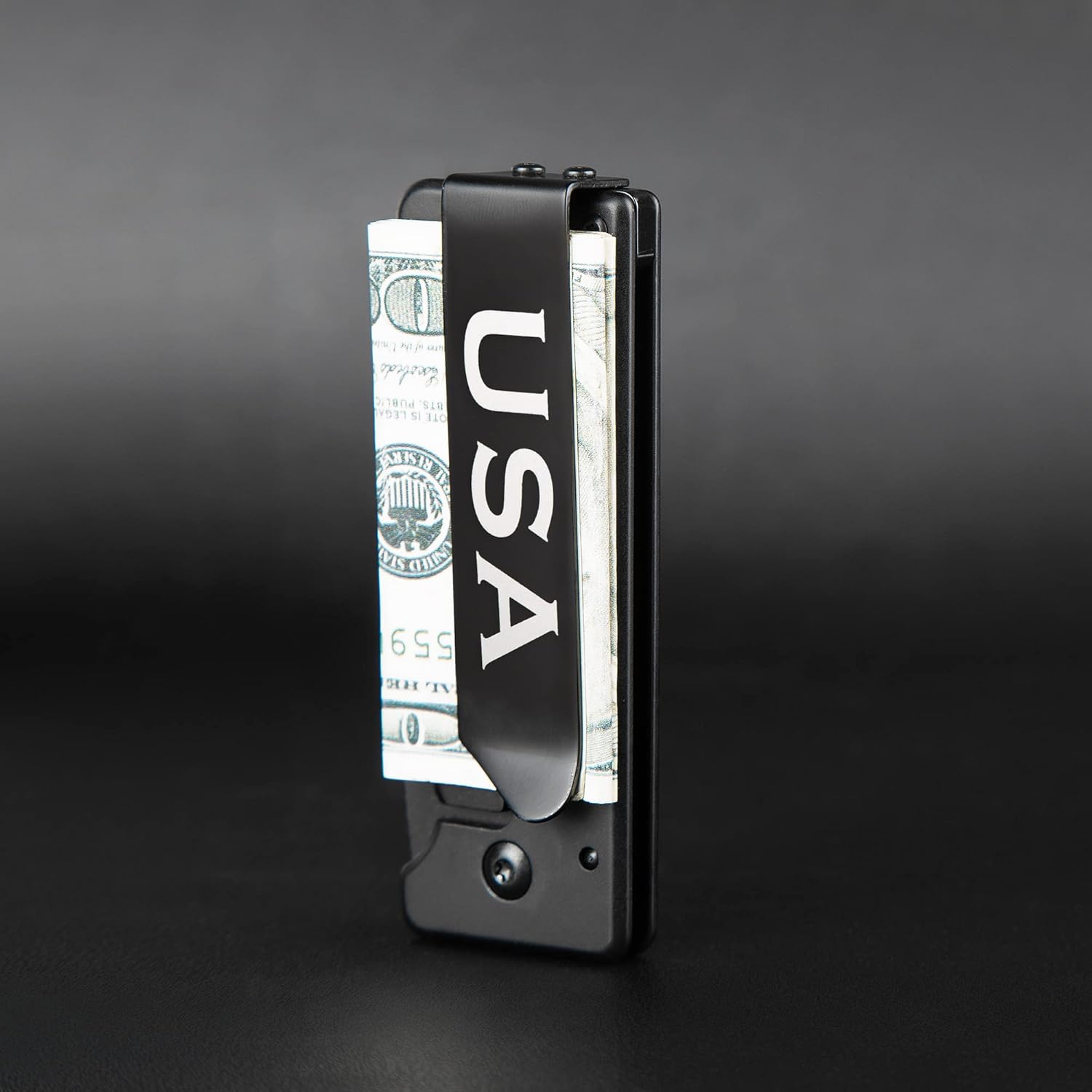 Military Gift Shop American Flag Versatile Money Clip Pocket Knife- 2.75 Inch Blade Knife with Clip for Money-The Perfect EDC-Flag Money Clip Knife
