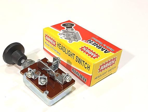 Universal 2-Position Push Button Headlight Switch AM-710C