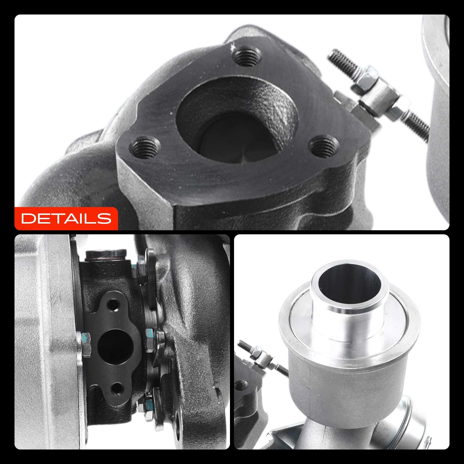 Frankberg Turbocompressore 06A145713F | Compatibile con: New Beetle 1C1 9C1, B.o.r.a 1J2, A3 8L1, O.c.t.a.v.i.a I 1U2, New Beetle Cabriolet 1Y7