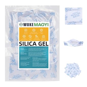 10 Gram x 35 Packs Silica Gel Sachets, Silica Gel Packets, Desiccant Bags, Moisture Absorber Sachets Bags, Silica Gel Dehumidifier Bags, Desiccant Dehumidifiers for Home Cars Books Clothes Storage