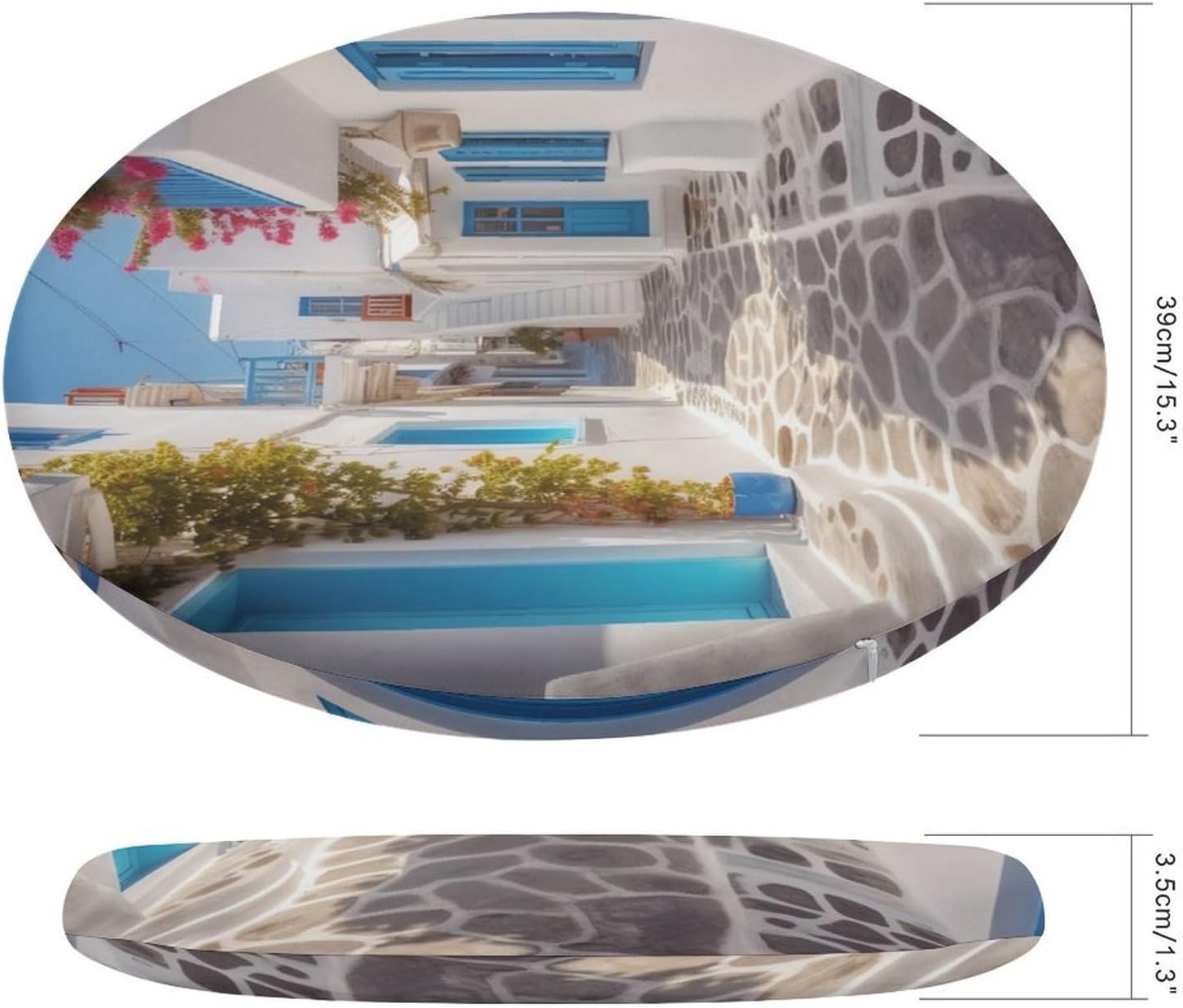 Greece Street Chair Cushions Floor Pillow Chair Pad