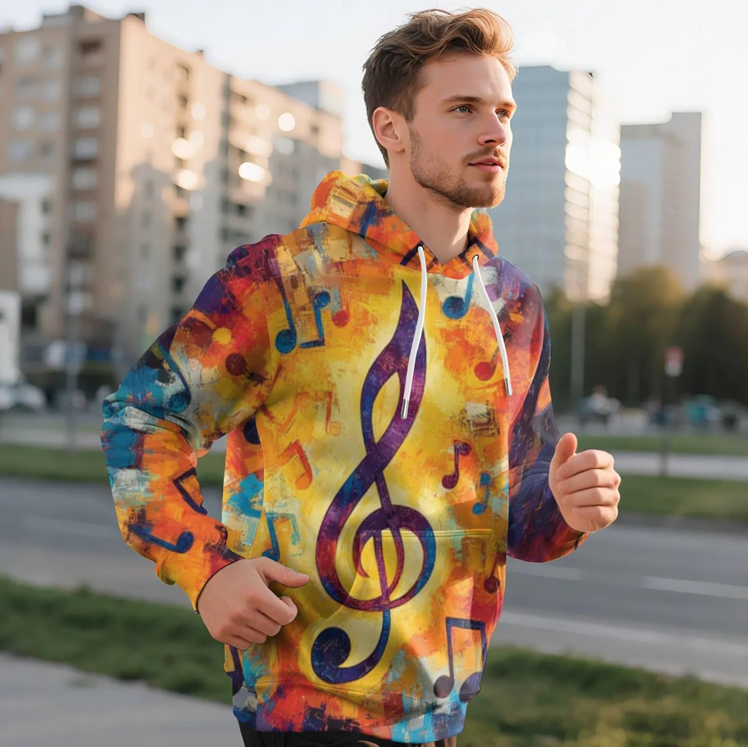 3D Printed Hoodie High Definition Graphic Comfortable and Stylish Unisex Breathable Fabrics Ideal for Casual Wear - Image 7