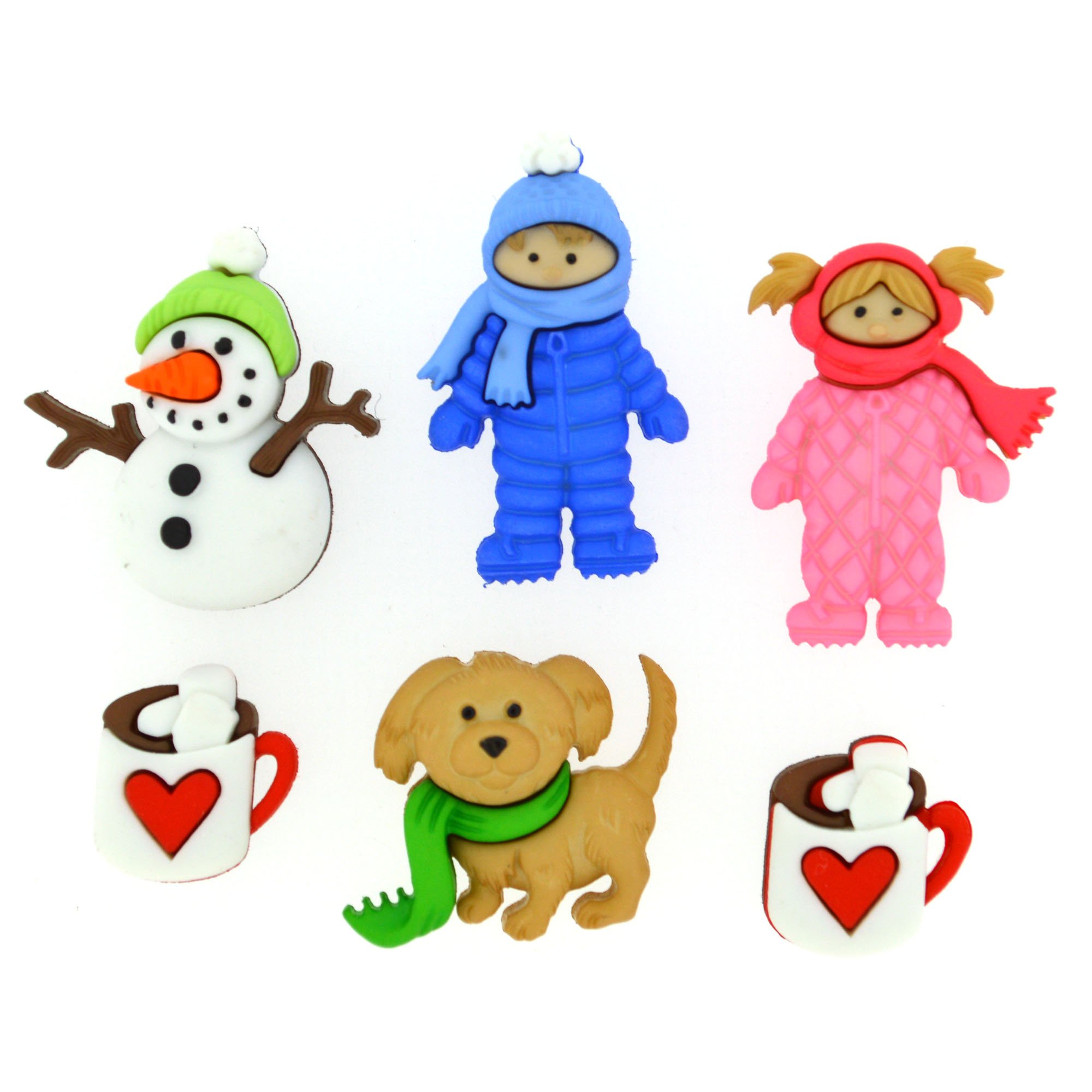 Dress It UpButtons 8554 Bundle Up