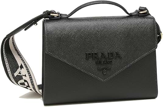 Amazon | [プラダ] ショルダーバッグ ハンドバッグ モノクローム