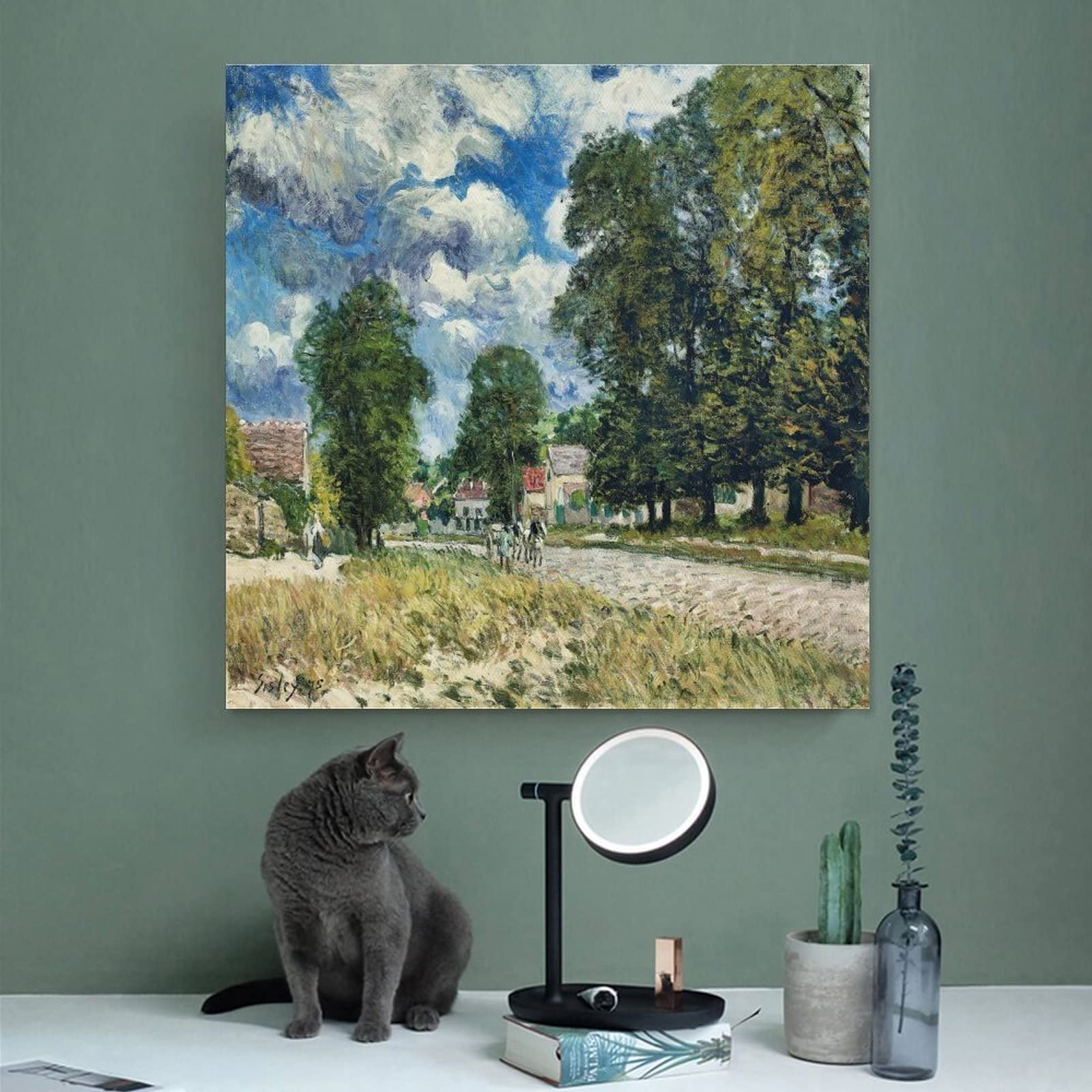 Amazon.co.jp: Alfred Sisleyアルフレッド・シスレー 名画の数々