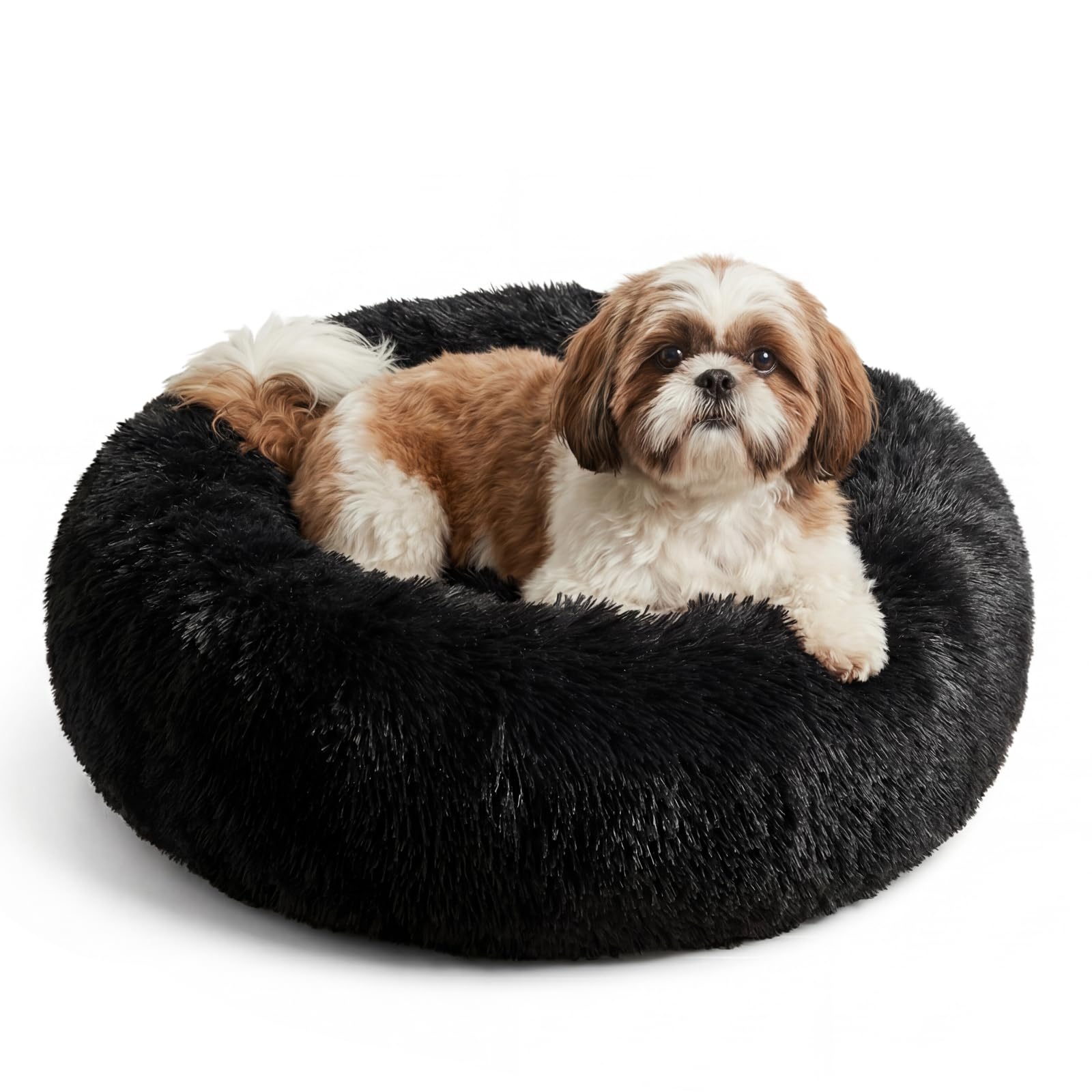 nononfish Comfortable Dog Bed for Small Dogs,Soft Donut Pet Bed — image 1