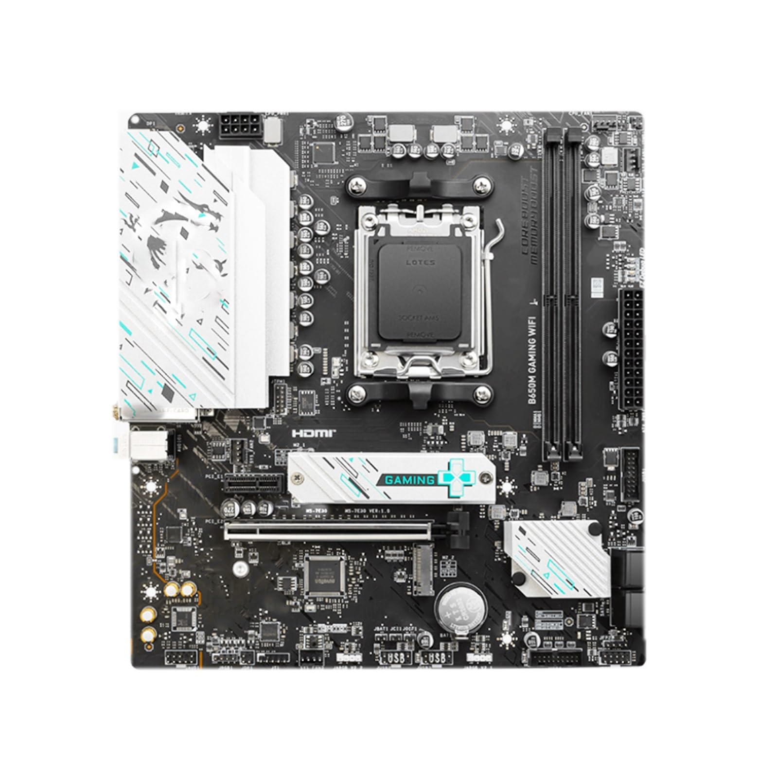Scheda madre Fit For MSI B650M GAMING WIFI B650 supporta DDR5 7800+MHz (OC) 192GB Ryzen ™ 7000 8000 Series scheda madre Socket AM5