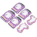 BOSONER Kids/Youth Knee Pad Elbow Pads for Roller Skates Cycling BMX Bike Skateboard Inline Rollerblading, Skating Skatings Scooter Riding Sports