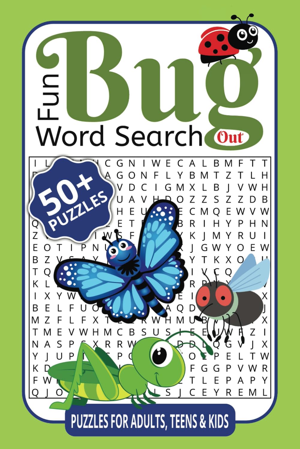 Bug Out! Word Search Fun: Creepy Crawly Puzzles Packed with Insect Adventure
