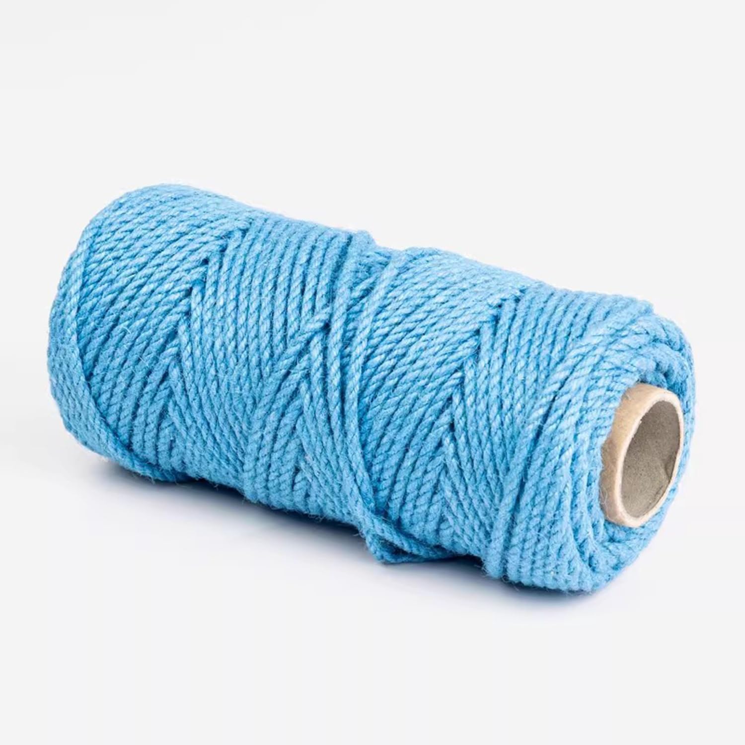 Cat Scratcher Post Sisal Rope, Natural Sisal Hemp Twine String for Cat Tree, Garden Bundling, Repairing, Crafts Packing, DIY Project (4mm x 50 meters,Blue)