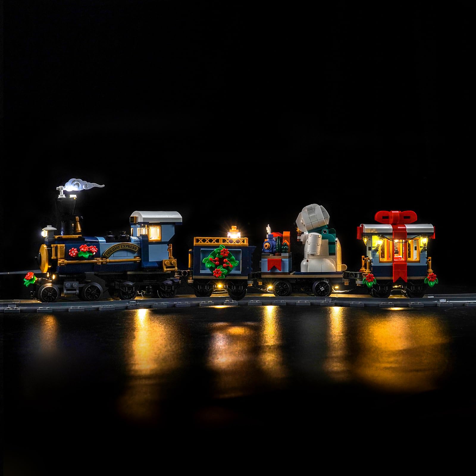 BrickBling Juego de Luces LED para exhibición de Conejos de Pascua Lego 40523 (no Lego), Juego de iluminación Decorativa para exhibición de Conejos de Pascua Lego, DE02-40523-P61901 — view 7