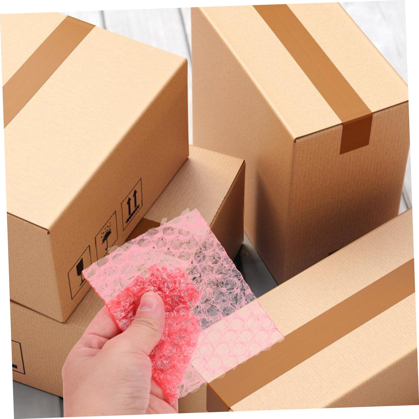 Gatuida 400piezas Bolsas De Embalaje De Burbuja Antiestáticas Para Envíos Acolchadas y Resistentes Vibraciones Para Artículos Frágiles