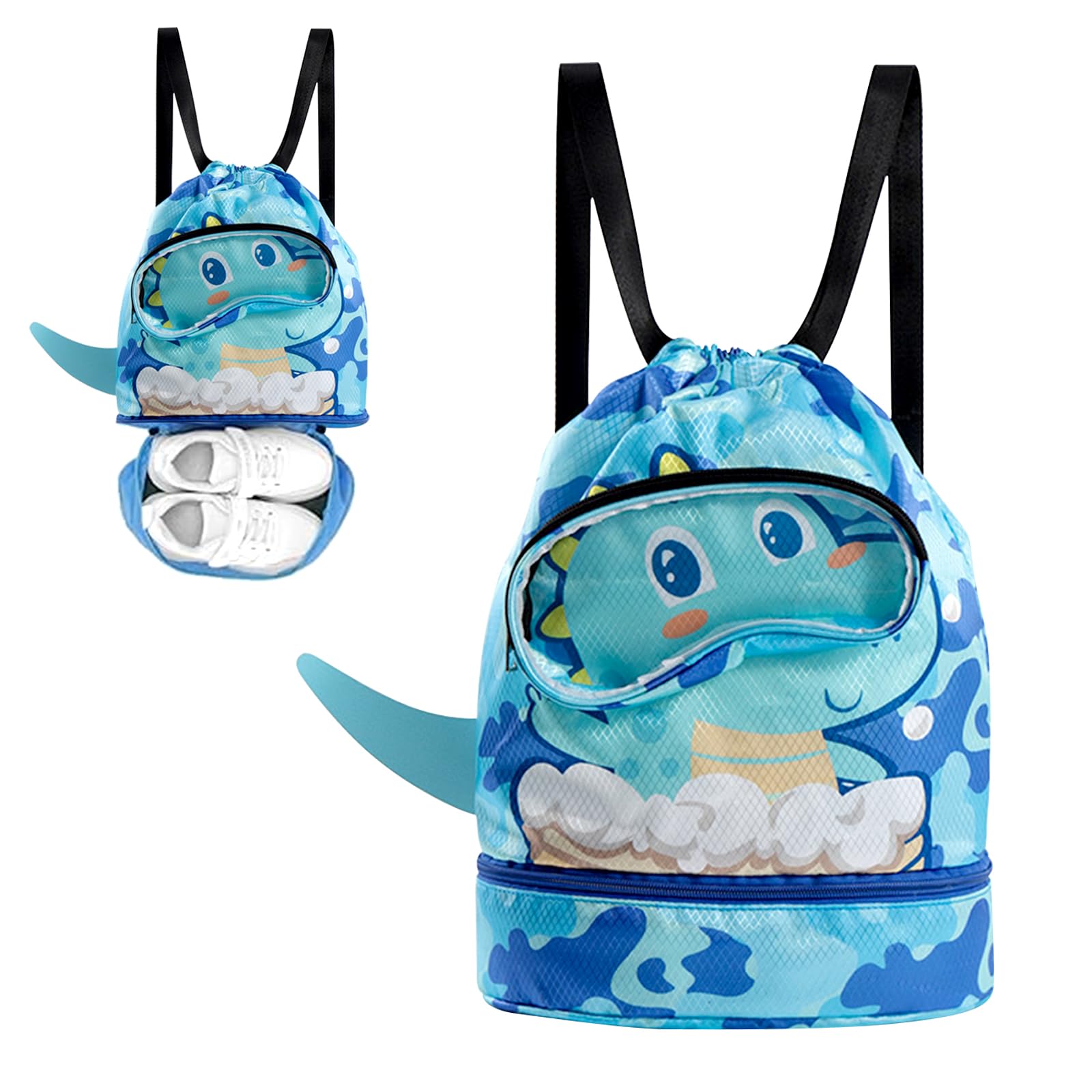 2 Sacchetti Bagnati Unicorno – Impermeabili E Riutilizzabili – 30x28 Cm E 30x36 Cm – Per Pannolini, Piscina, Viaggi