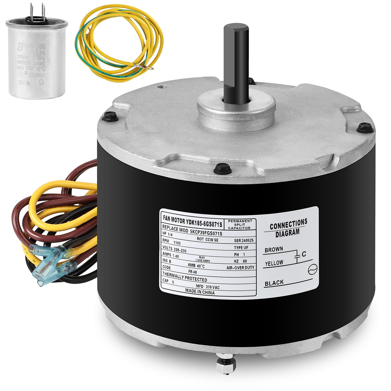 Photo 1 of Bbsjujnn Carrier Condenser Motor 5KCP39FGS071S 1/4 HP