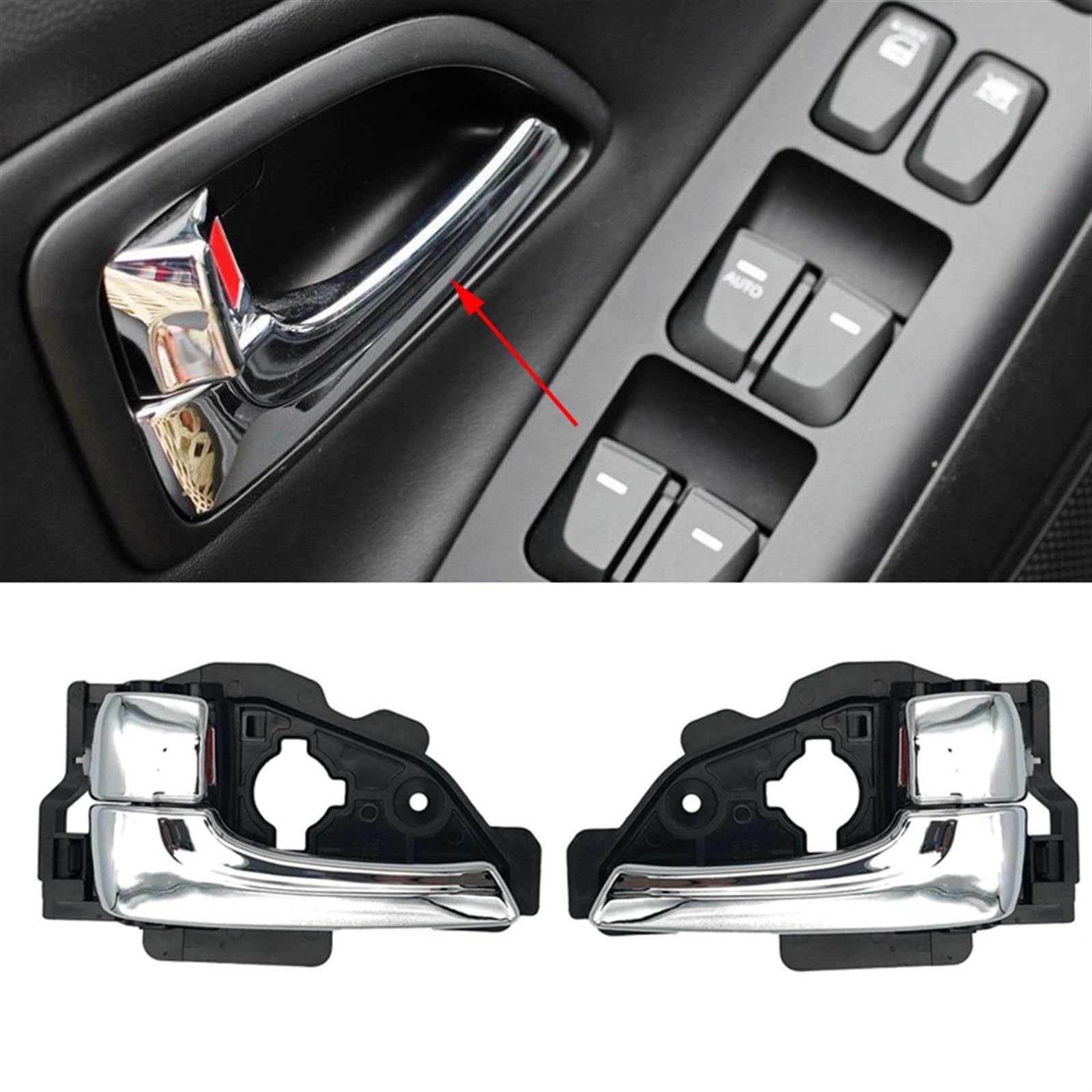 Maniglia Porta Interna Destra Per Hyundai Ix35 2010-2014 - Ricambio ABS Originale - Foto 2