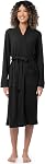 Fruit of the Loom Womens Lightweight Waffle Knit Kimono RobeBathrobe