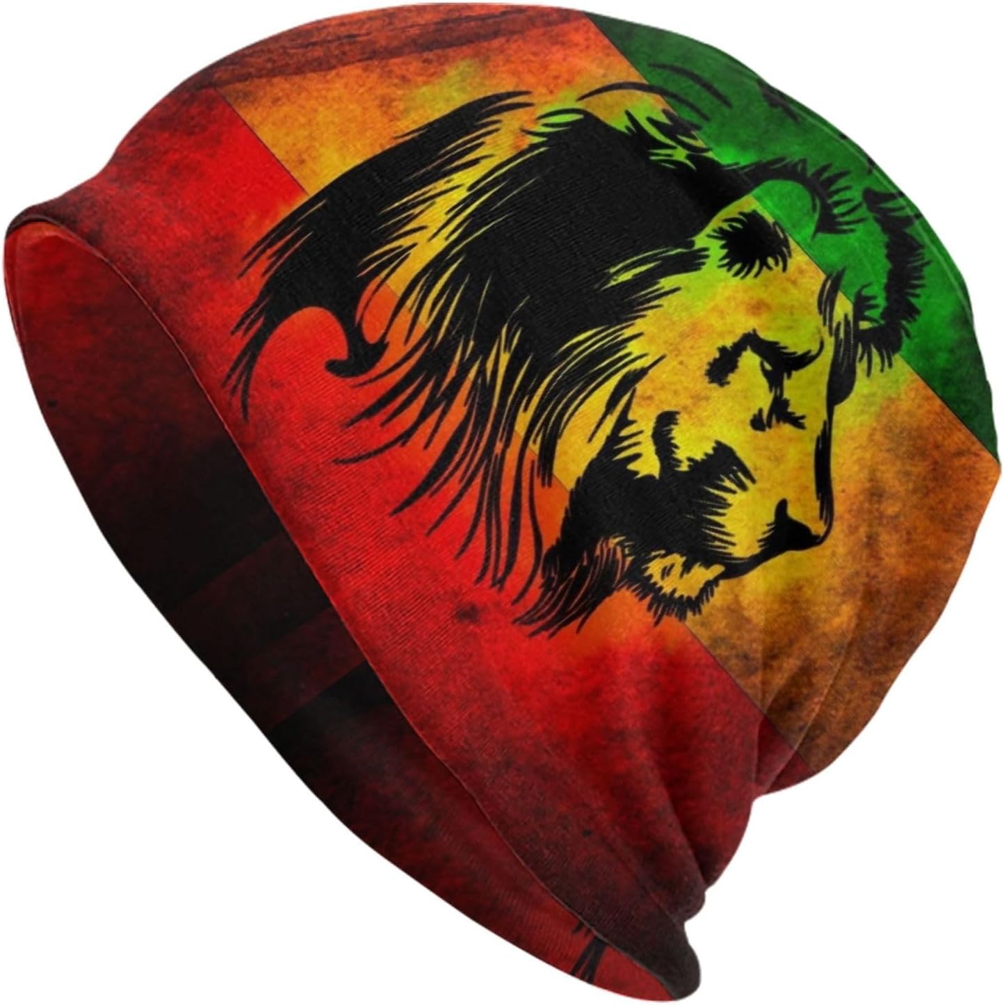 Jamaica Flag Beanie hat Knit hat Skull Cap Slouchy Warm Headwear for Jogging Cycling Adult Women Men