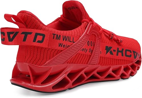 Miniatura 6 de KCVTD Steel Toe Shoes for Men Safety Work Shoes Women Indestructible Steel Toe Sneakers Puncture Proof Slip Resistant Construction Shoe