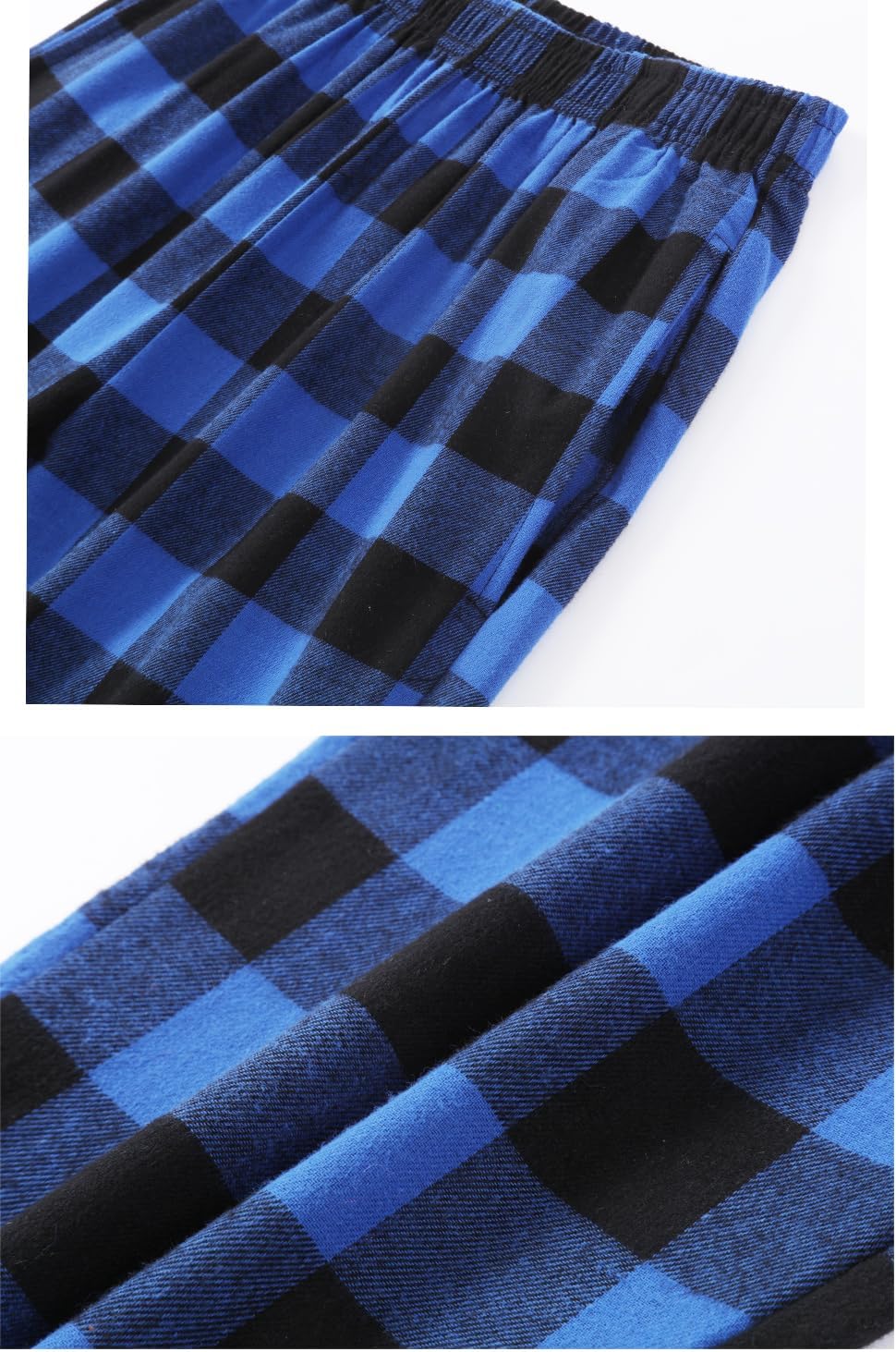 MileyMarla Big Boys Cotton Pajama Lounge Pants Plaid Size 8 10 12 14 16