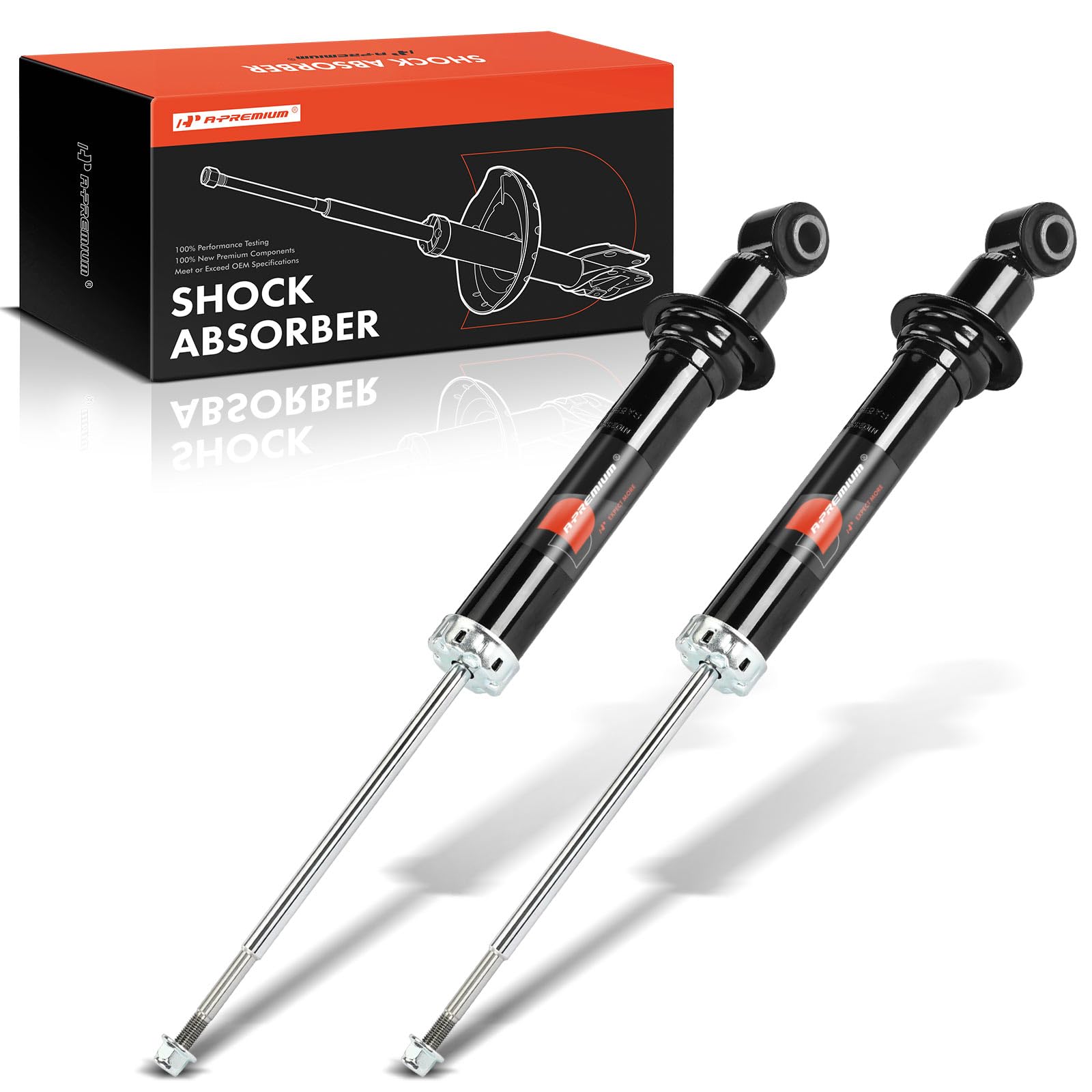 Amazon.com: A-Premium Rear Pair (2) Shock Absorber Compatible with