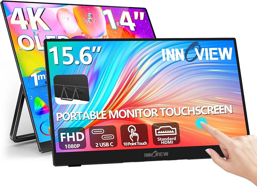 Amazon.com: InnoView 15.6 Inch 1080P Touchscreen Portable Monitor