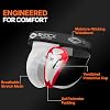 shockdoctor herren deep protection suspensorium with bioflex cup