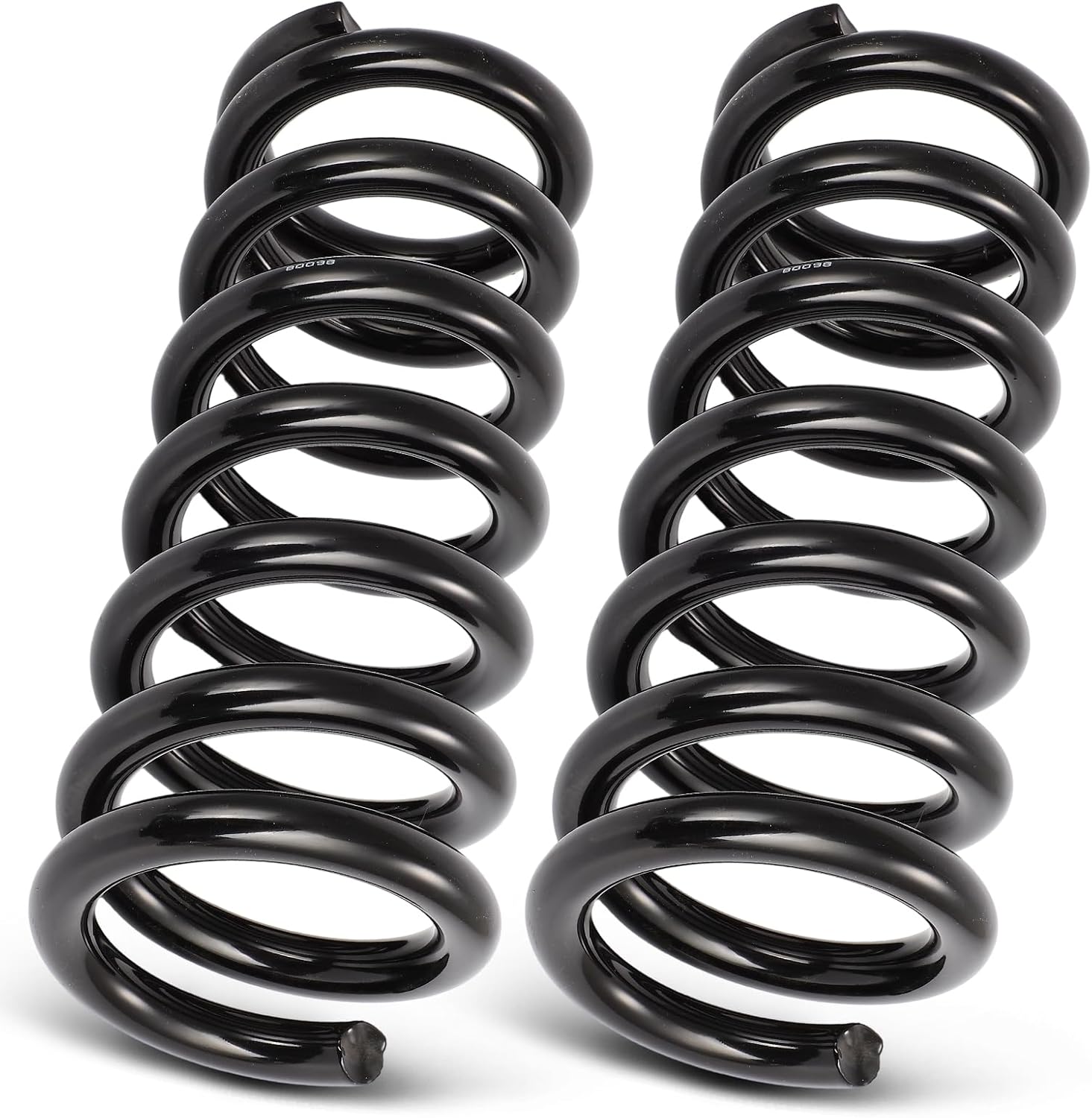 AUTOMUTO 2X Front Suspension Coil Spring Set Fits for 1997-2003 for Ford for F-150, 1997-1999 for Ford F-250, Driver and Passenger Side, Replace 80098