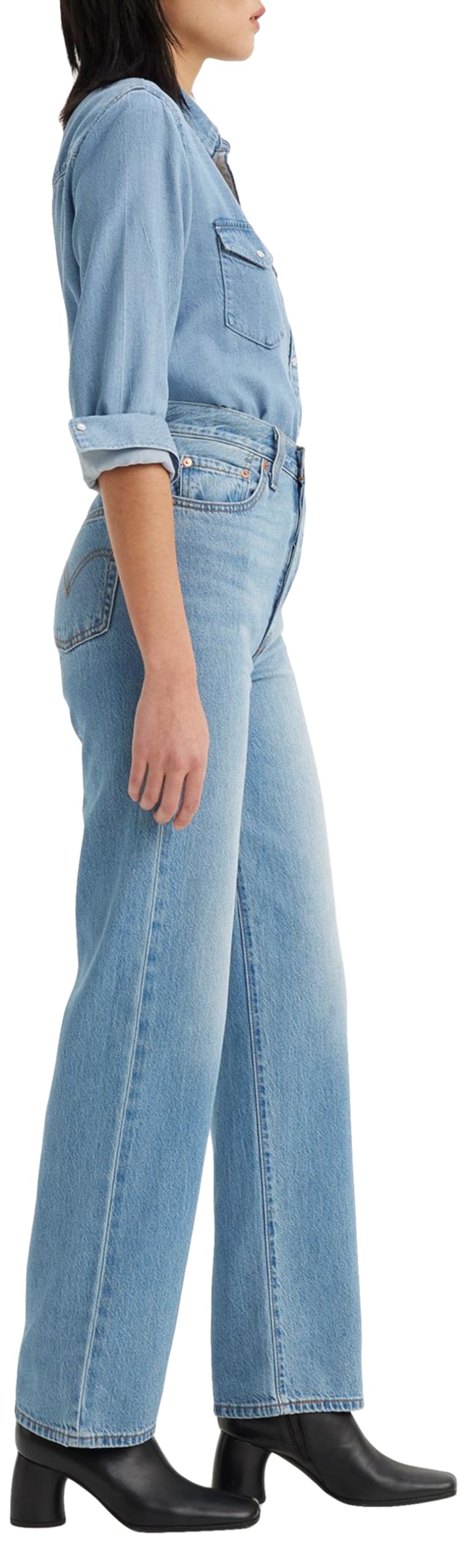 Levi's Ribcage Straight Ankle Jeans Femme