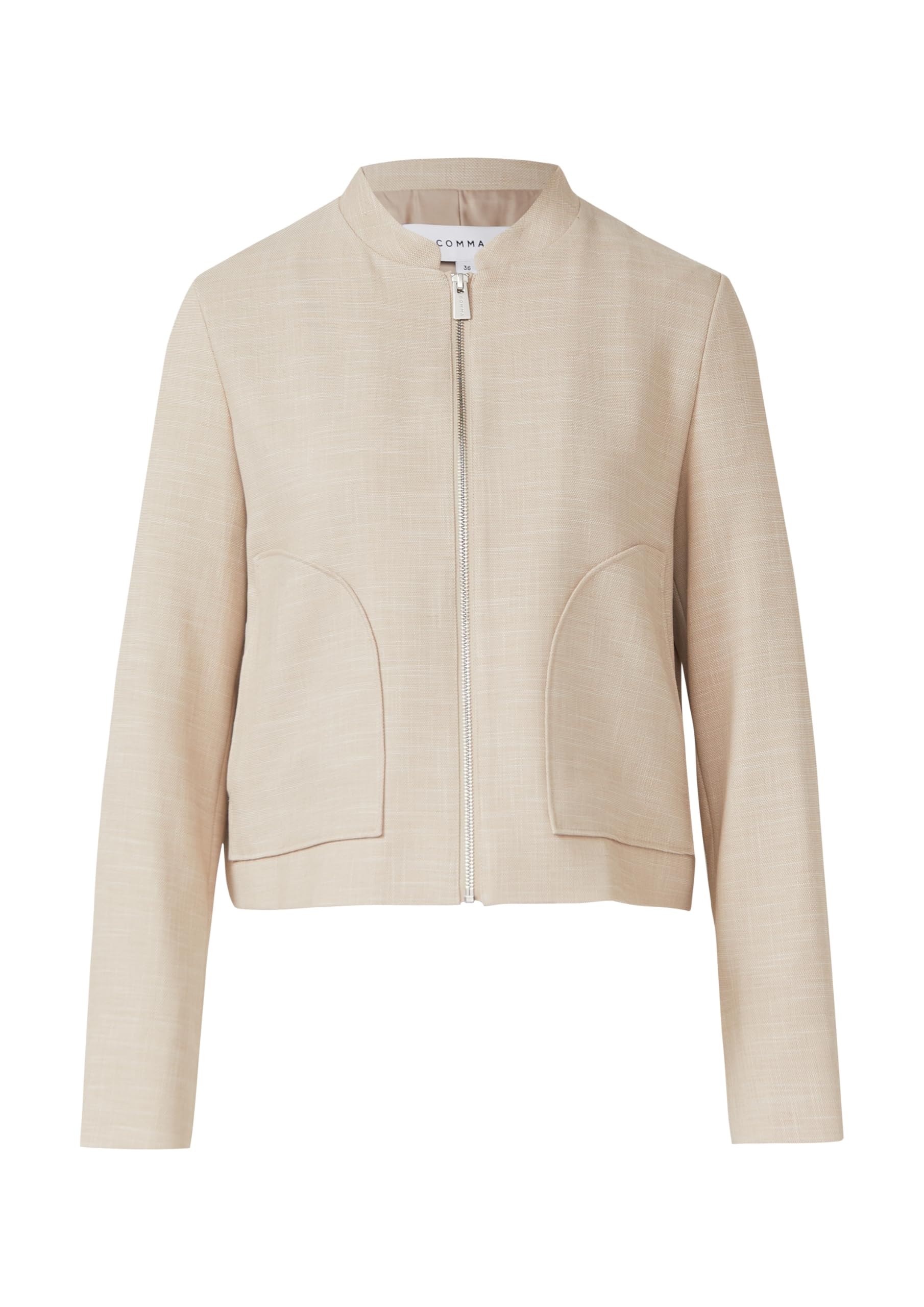 COMMA Strukturierte Jacke mit aufgesetzten Taschen