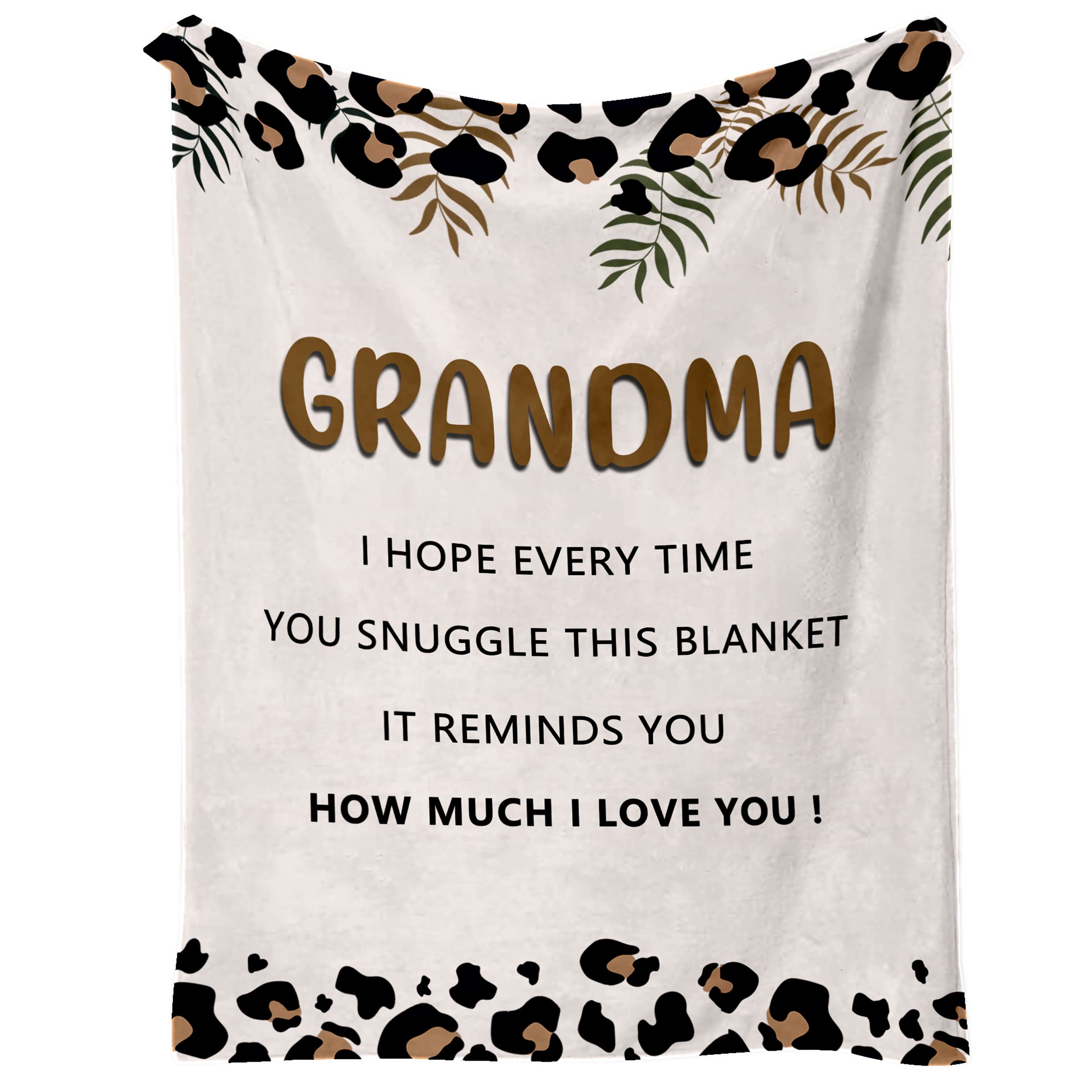 XSTY Gifts for Grandma Blanket, Grandma Birthday Gifts from Grandchildren,Mothers Day Birthday Gifts for Grandma Nana Grandmother,Best Grandma Throw Blanket 60x80Inch