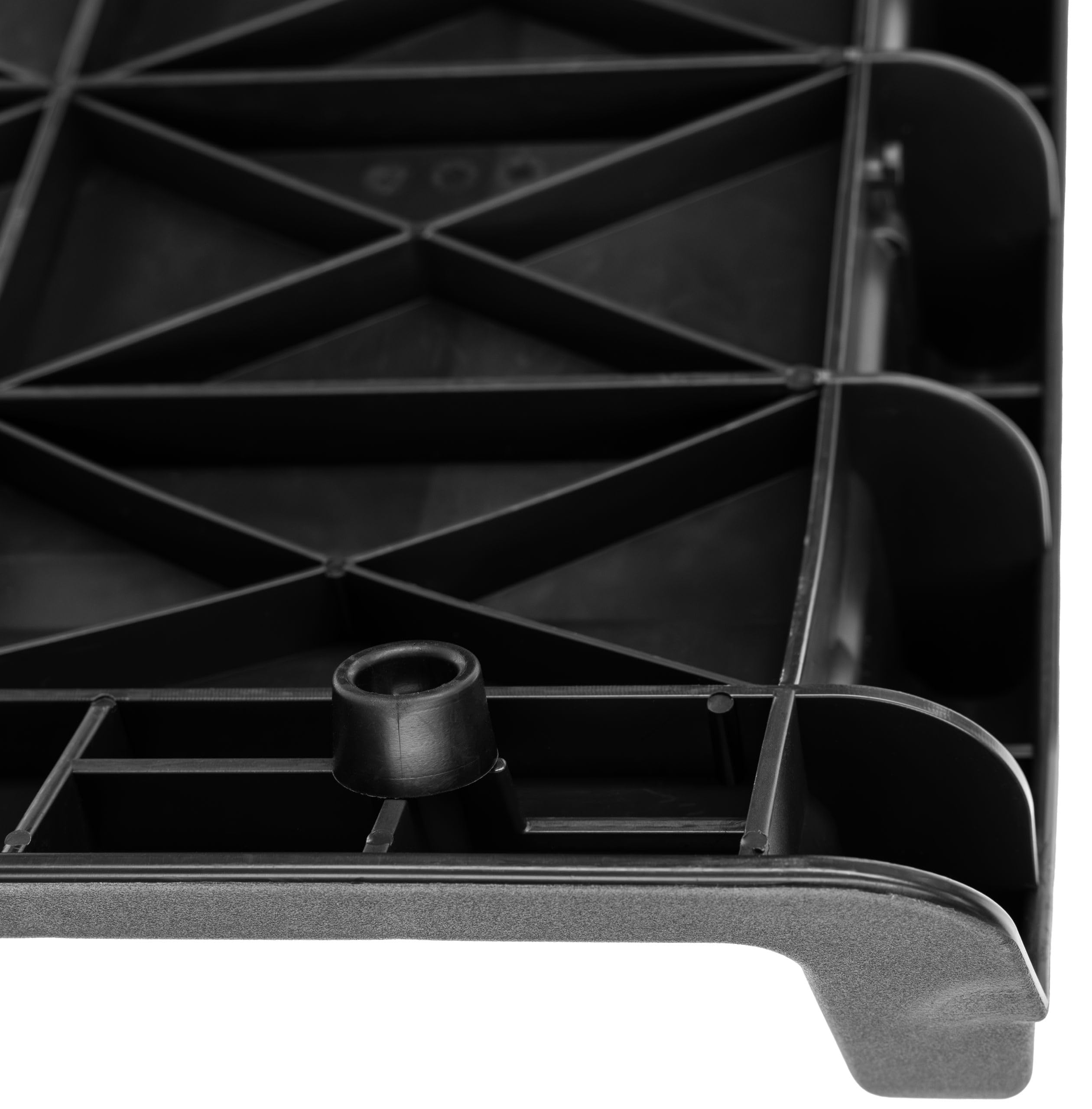 Kerbl Pet rampa per cani, nera, 157x40,5 cm, rampa per bagagliaio, rampa d'ingresso per cani, plastica, cani