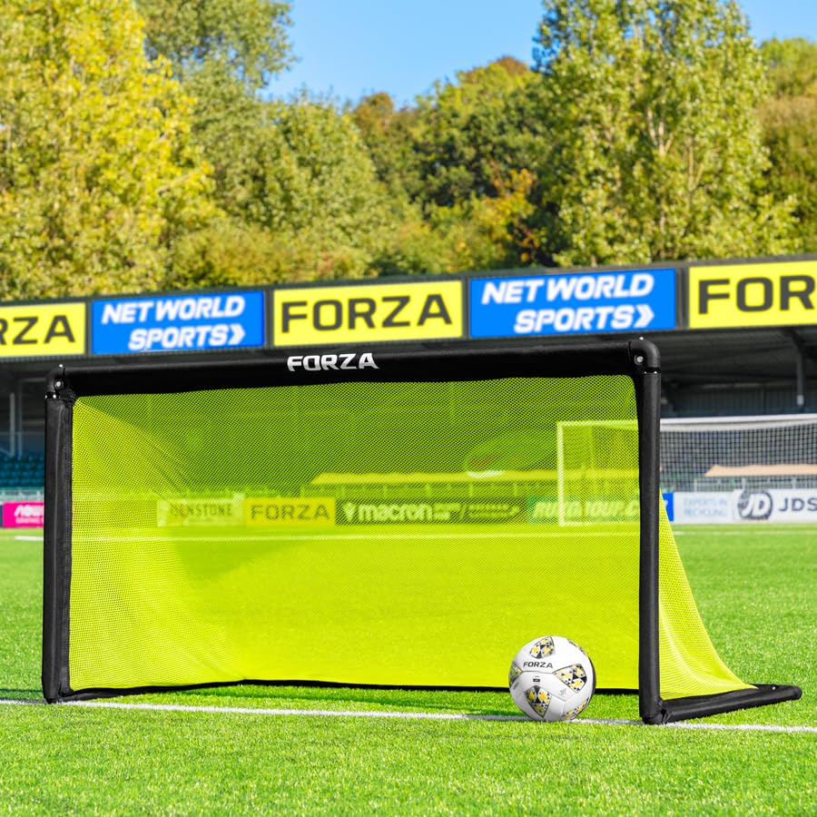 FORZA Porta Da Calcio POD | Porta Pop Up – Portatile & Installazione Veloce – Ideale Per Allenamenti,Partite & Giardino – 3 Taglie