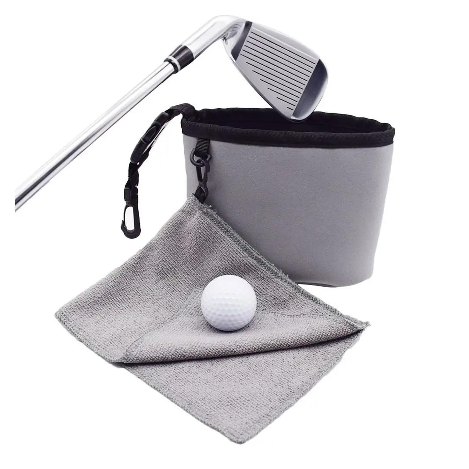 Tragbare Golfschläger-Reinigungstasche, waschbar