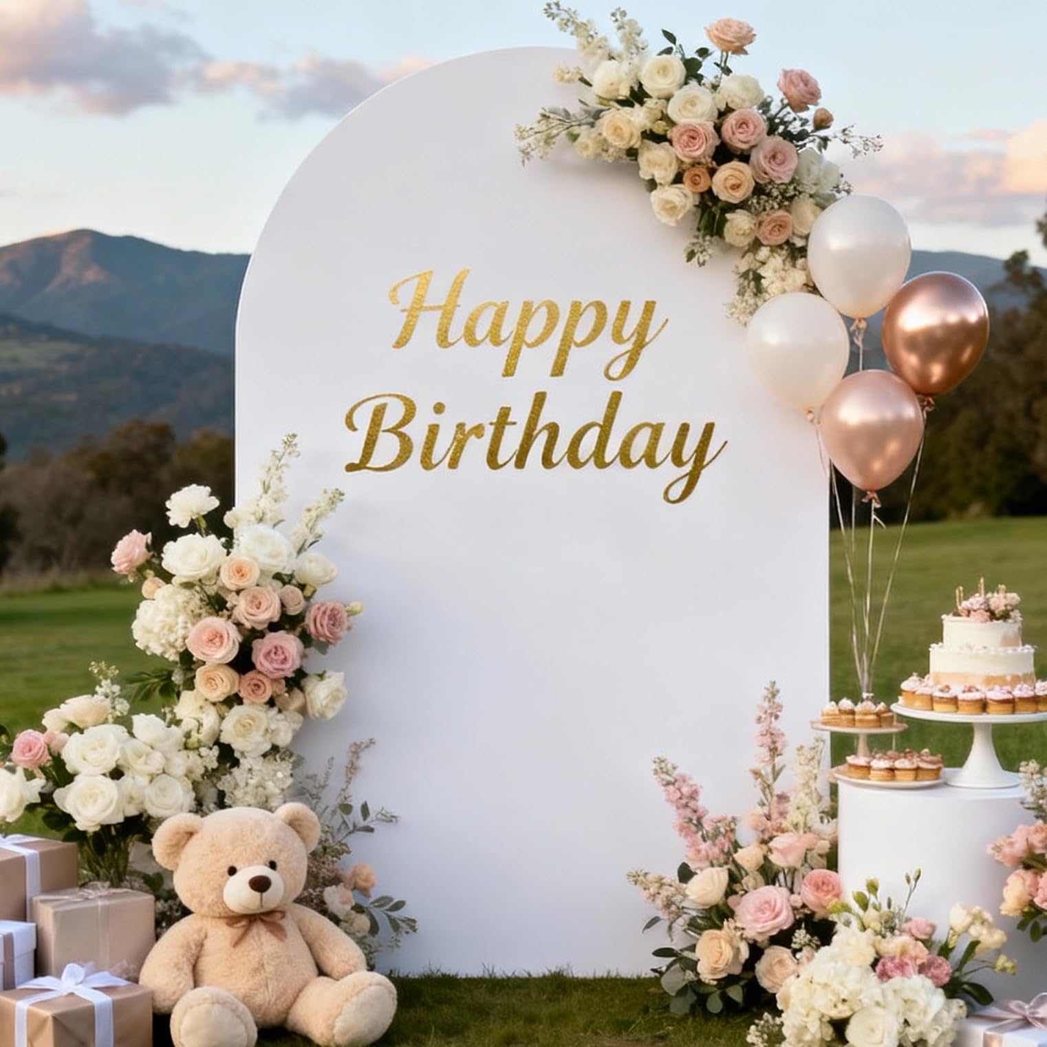 Socomi White Wedding Arch Backdrop Cover Spandex 6FT Fitted Stretchy Chiara Arches Stand Covers for Birthday Party Bridal Baby Shower Ceremony Banquet