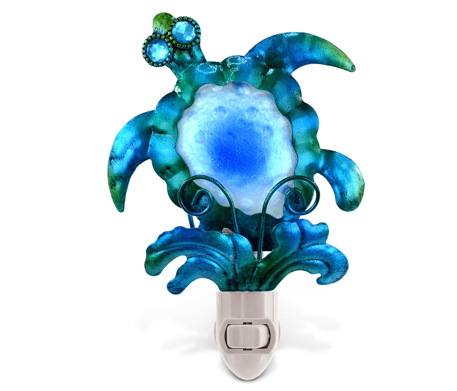 Puzzled Night Light Sea Turtle and Dolphin