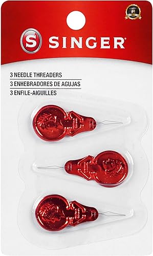 SINGER 00058 - Entrechadores de agujas de metal, 3 unidades