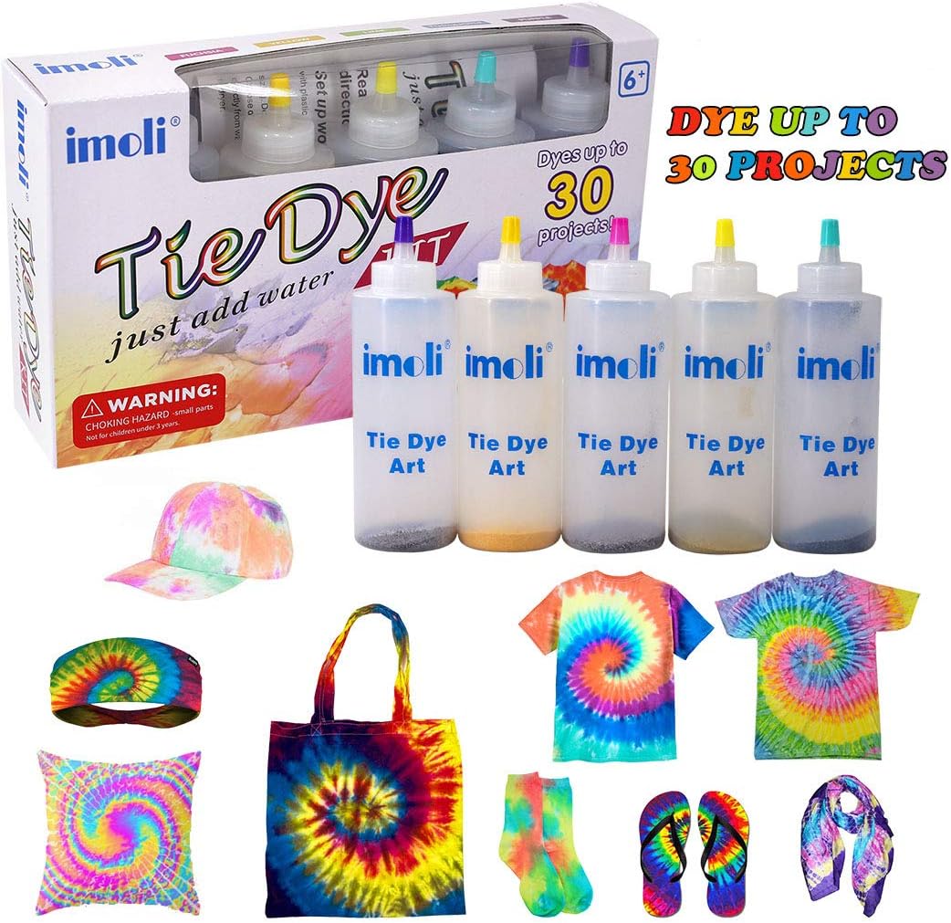 guanti di tintura per bambini