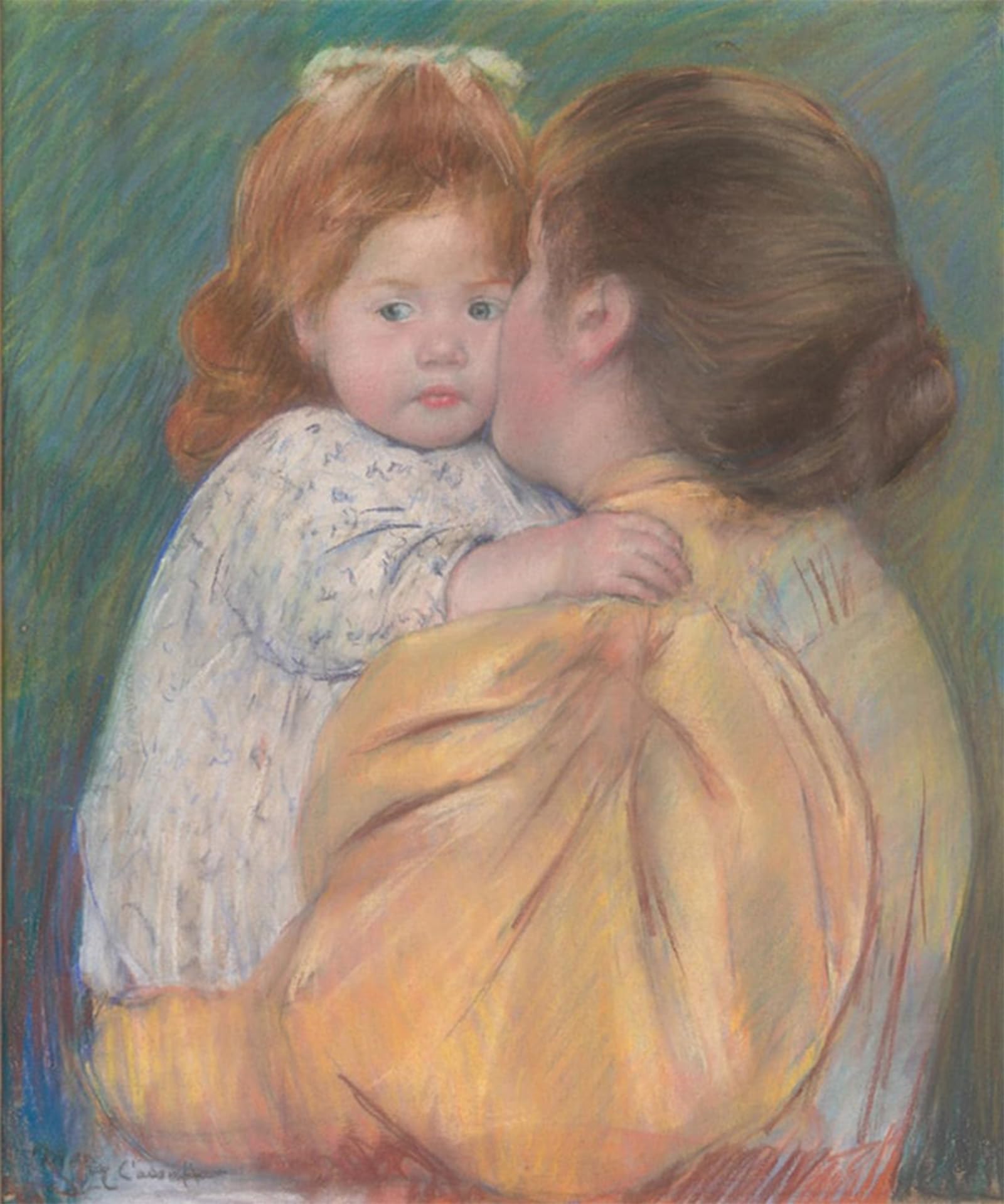 POSTERIIk Vintage Art Print Images Pictures Print Mother and Child by Mary Cassatt Modern Colour Posters for Office Home Decor 60x90cm
