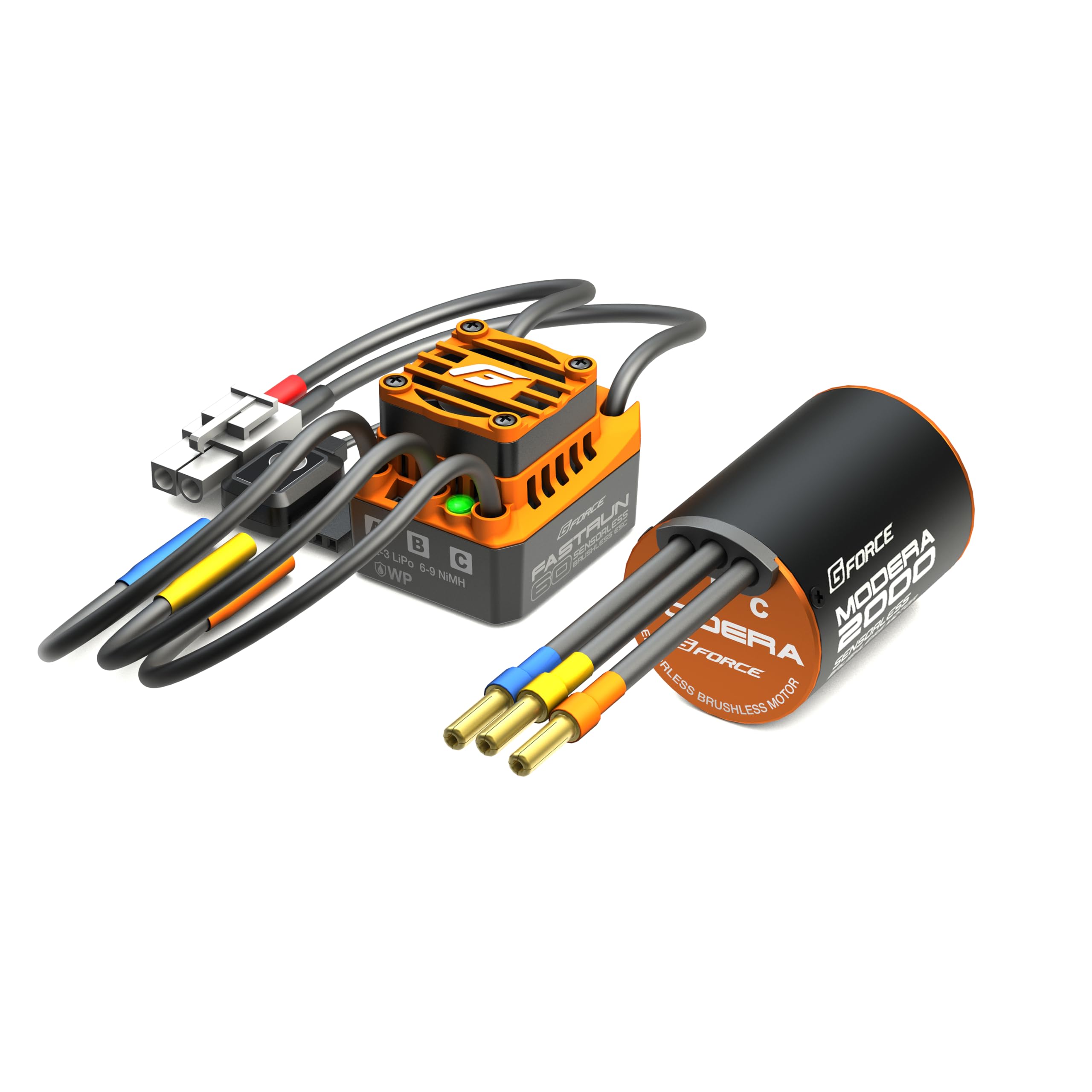 Amazon | ジーフォース (G-Force) FAST RUN Brushless Combo KV2000