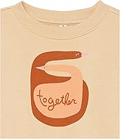 Vista 3 de Tienda Essentials Sudadera unisex con cuello redondo de rizo francés para bebés (anteriormente Tienda Aware)