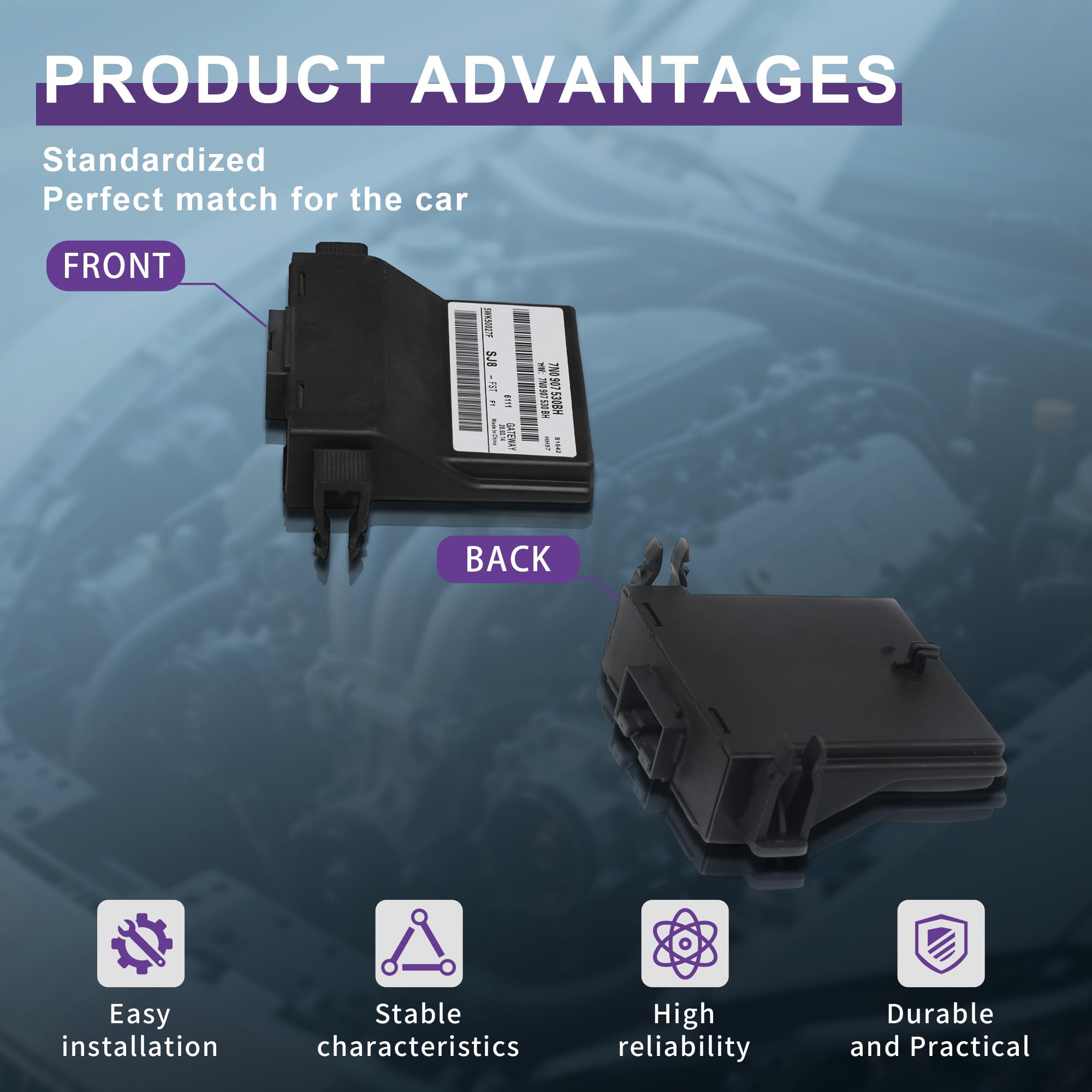 Amazon.com: Sprwinautummer Can Bus Gateway Control Unit 7N0 907