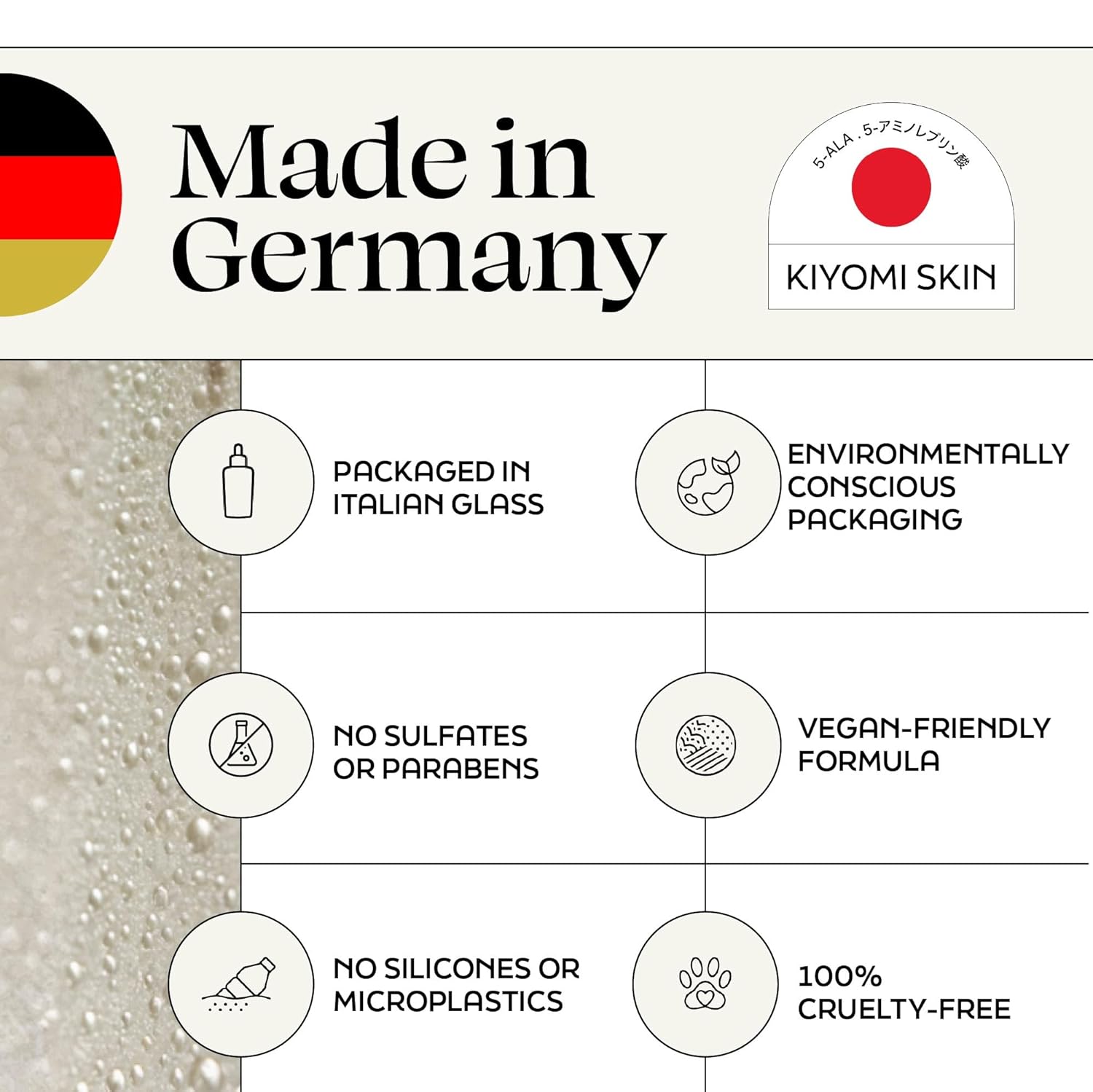 Face Mist Moisturizer - Calming Facial Moisturizing Spray with 5-ALA, Hyaluronic Acid, Green Tea, Lavender - Fast-Absorbing Hydrating Antioxidant Spray for All Skin Types - 3.3 Fl Oz - Image 7