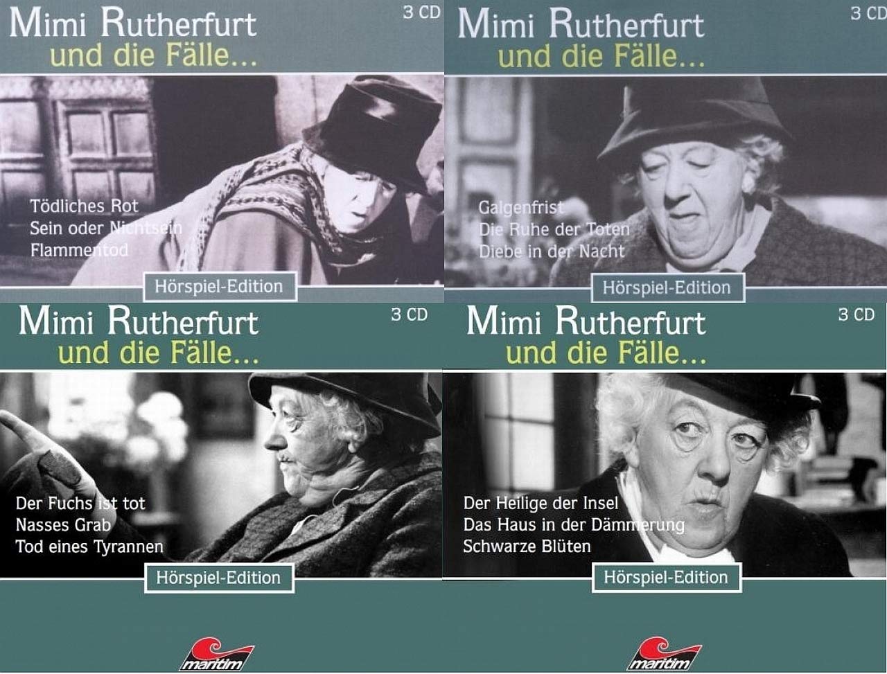 Mimi Rutherfurt und die Fälle Box 5, 6, 7 + 8 CD (12 Krimi-Hörspiele, Folge 13-24)