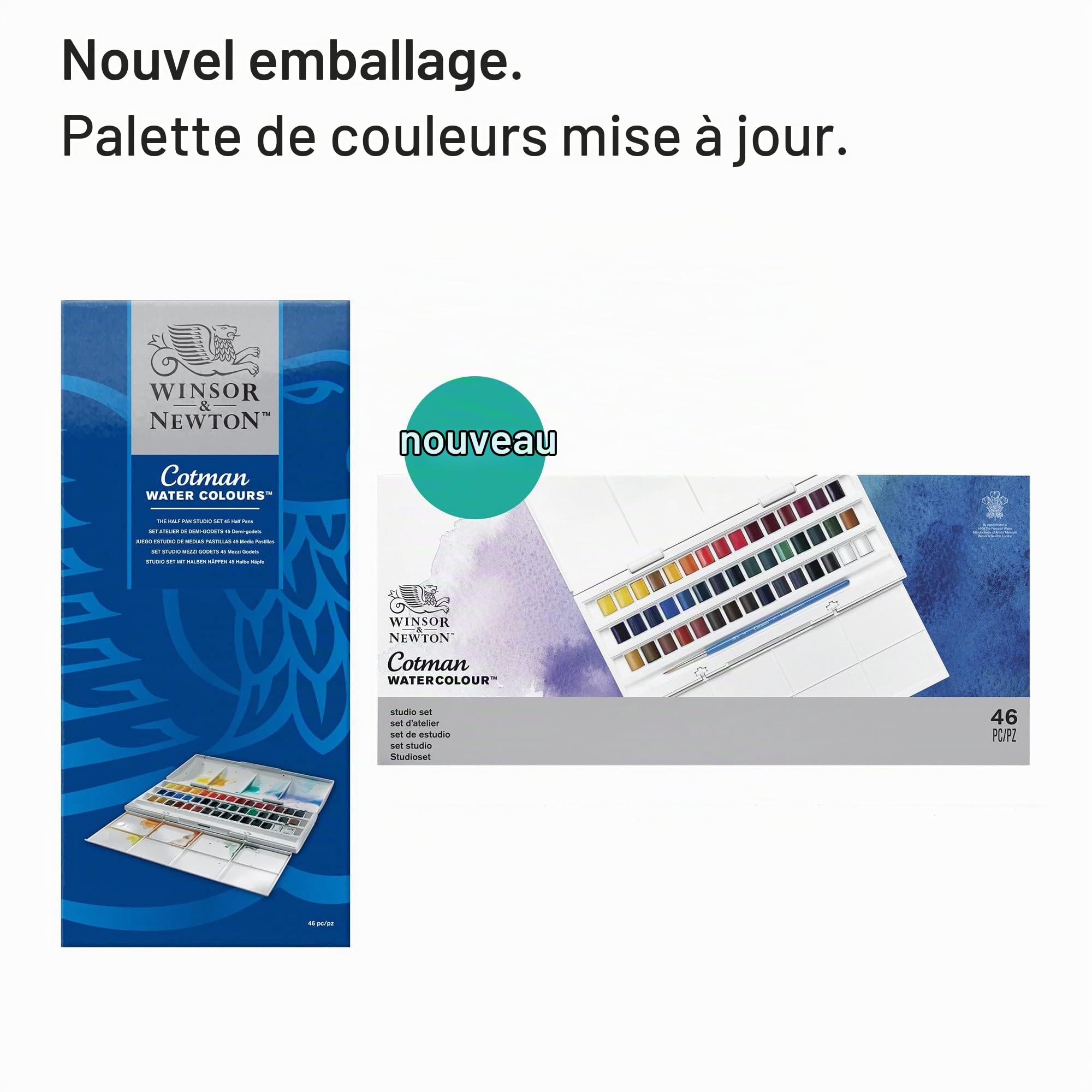 Winsor & Newton Ensemble Aquarelle Studio
