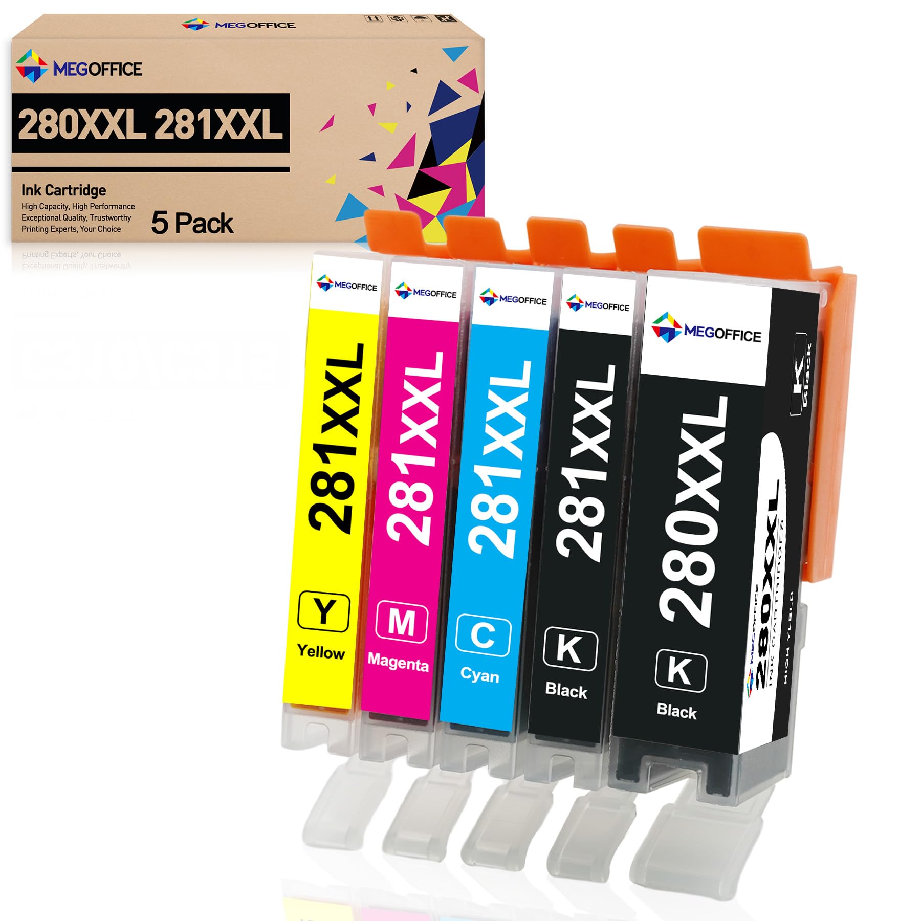 15 Inchiostri Compatibili PGI-280XXL CLI-281XXL Per Canon TR8620 TS6320 TS6220 TS6120 - Foto 2