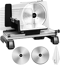 Meat Slicer 200W for Home Use, 2 Removable 7.5