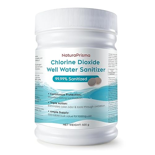 Powerful Well Water Purifier: 99.99% Effective at Eliminating Iron Deposits