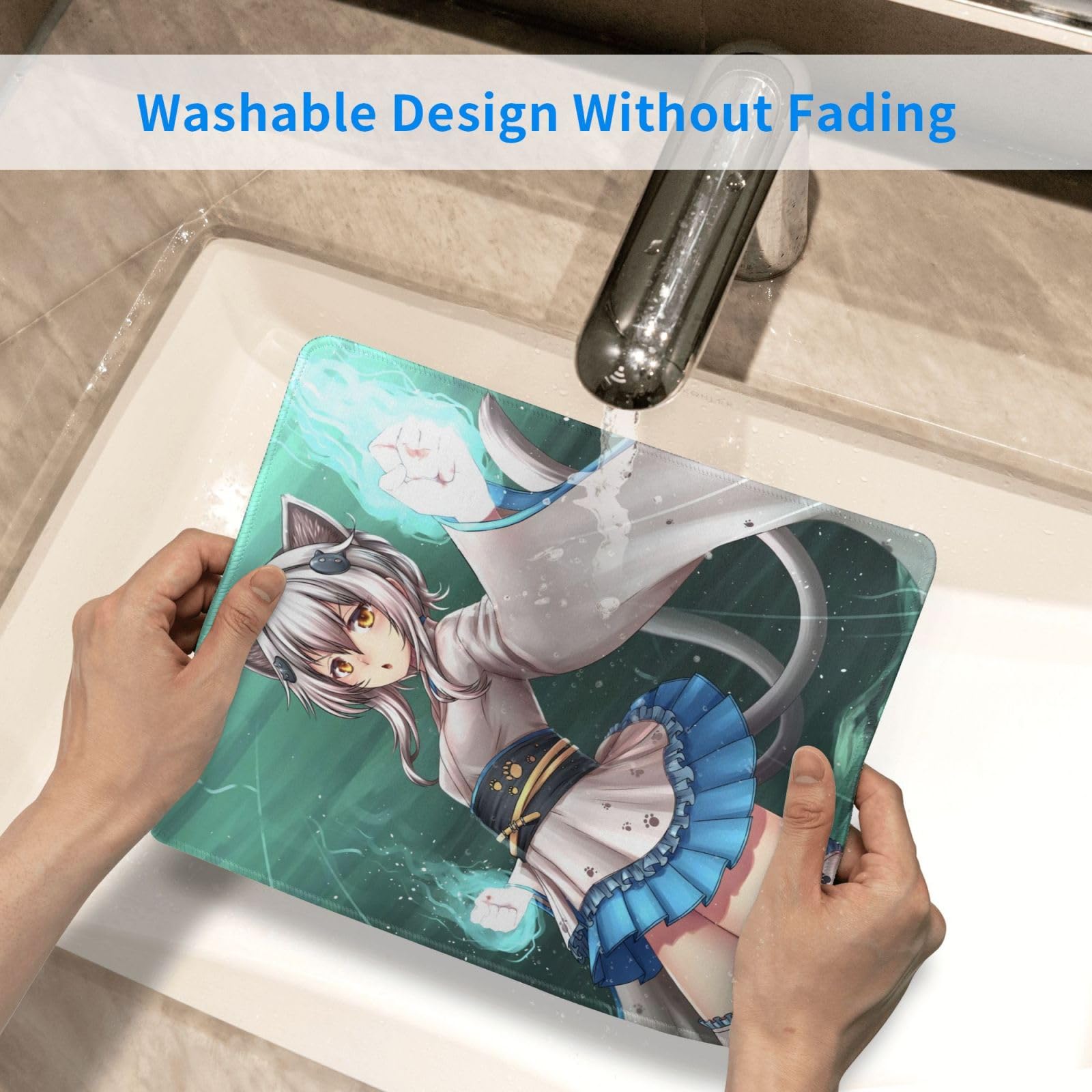 Amazon.co.jp: マウスパッド モンスター娘のいる日常 ミーア 赤 蛇娘