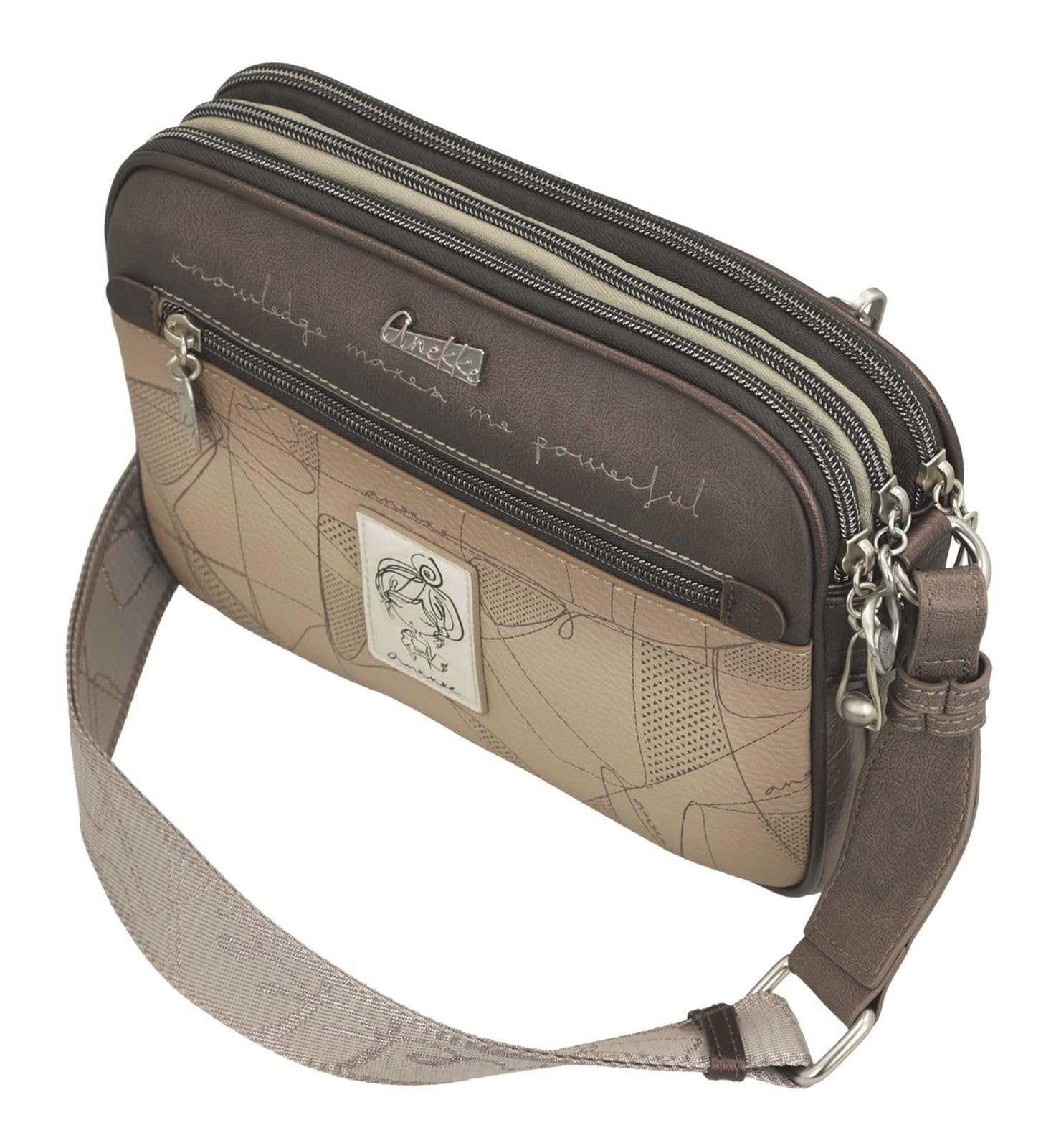 Bandolera mediana Auralis 42813-188 en multicolor - Mujer